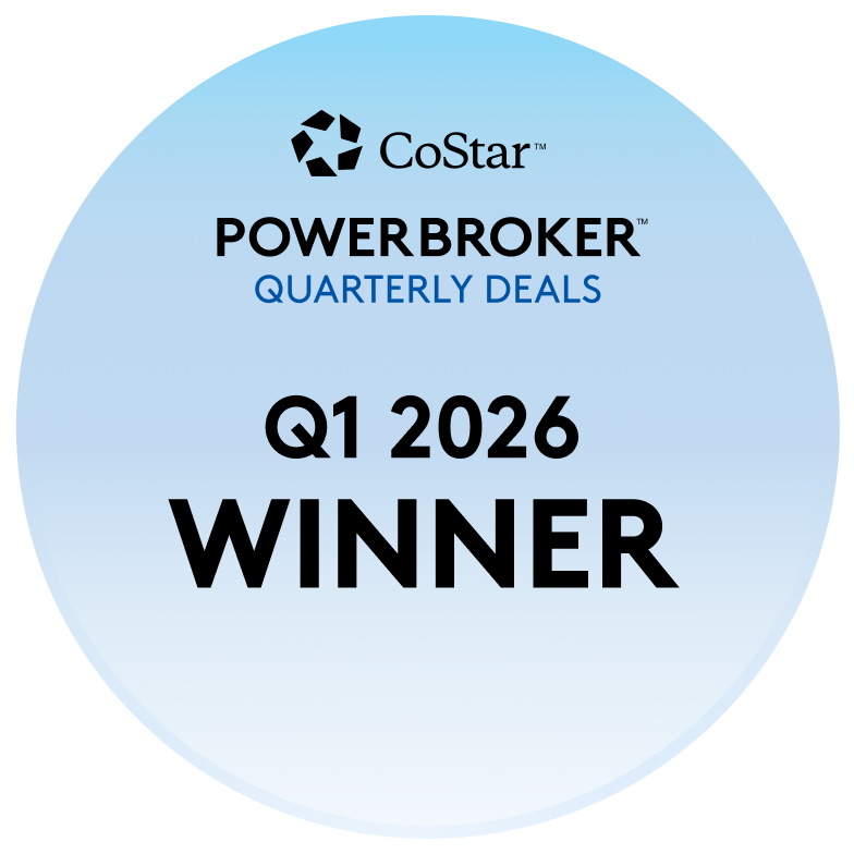 Dino Monteverde — CoStar 2026 Q1 Quarterly Deals winner badge
